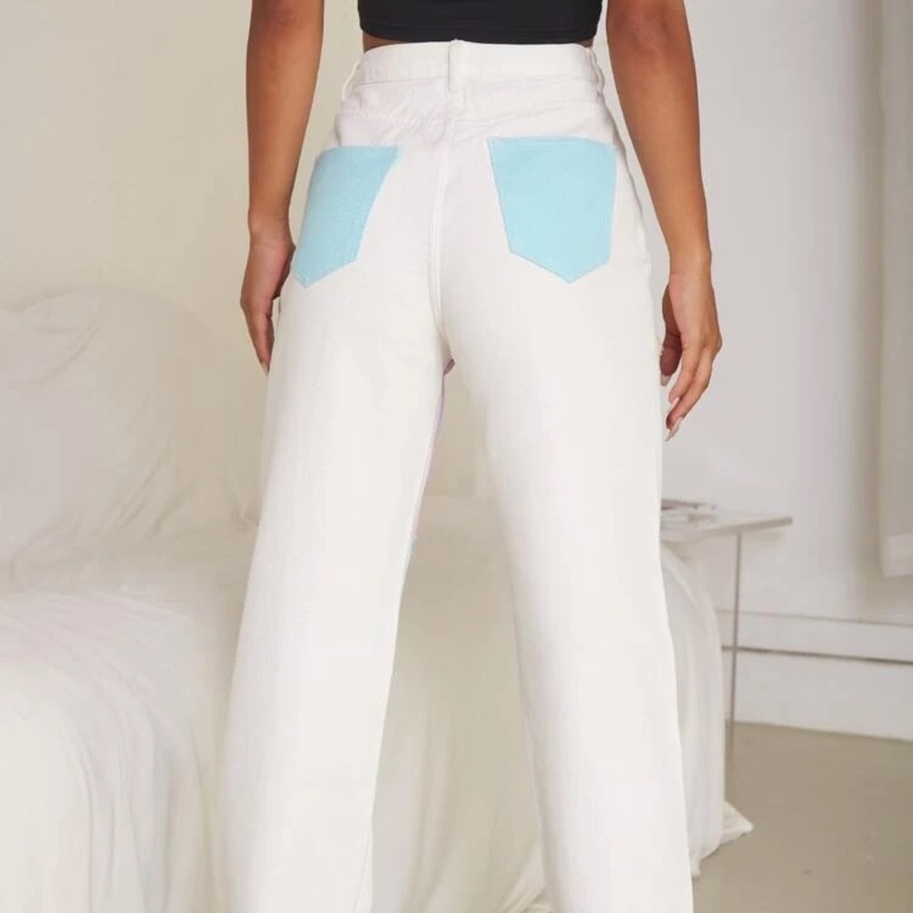Color block jeans - Picture 3 of 5